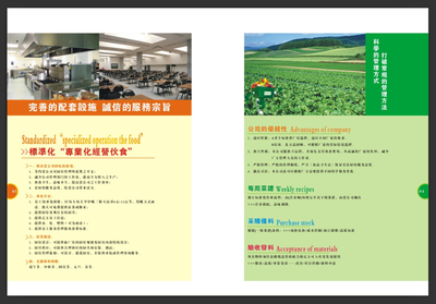 企業(yè)工廠餐飲飲食采購(gòu)配送管理服務(wù)公司宣傳畫冊(cè)圖冊(cè)彩頁(yè)設(shè)計(jì)印刷